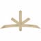 Ekena Millwork Alberta Rough Sawn Timber Gable Bracket, Douglas Fir, 60"W x 27"H x 4"D x 4"F, 11/12 Pitch GBW060X27X0404ALB00RDF - alternate 1